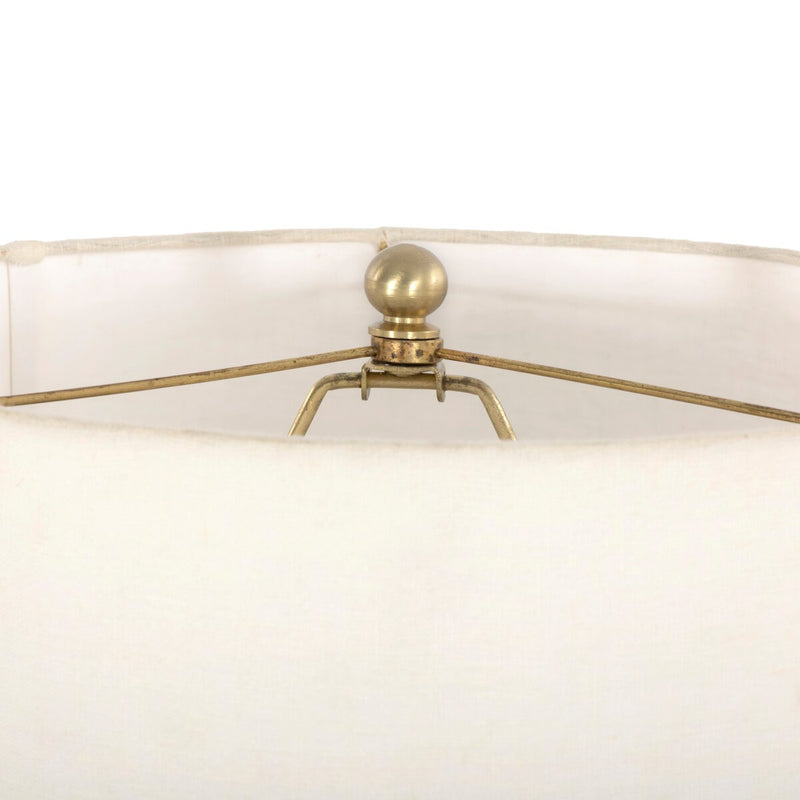 Sadia Table Lamp - Matte Sage Ceramic