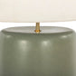 Sadia Table Lamp - Matte Sage Ceramic