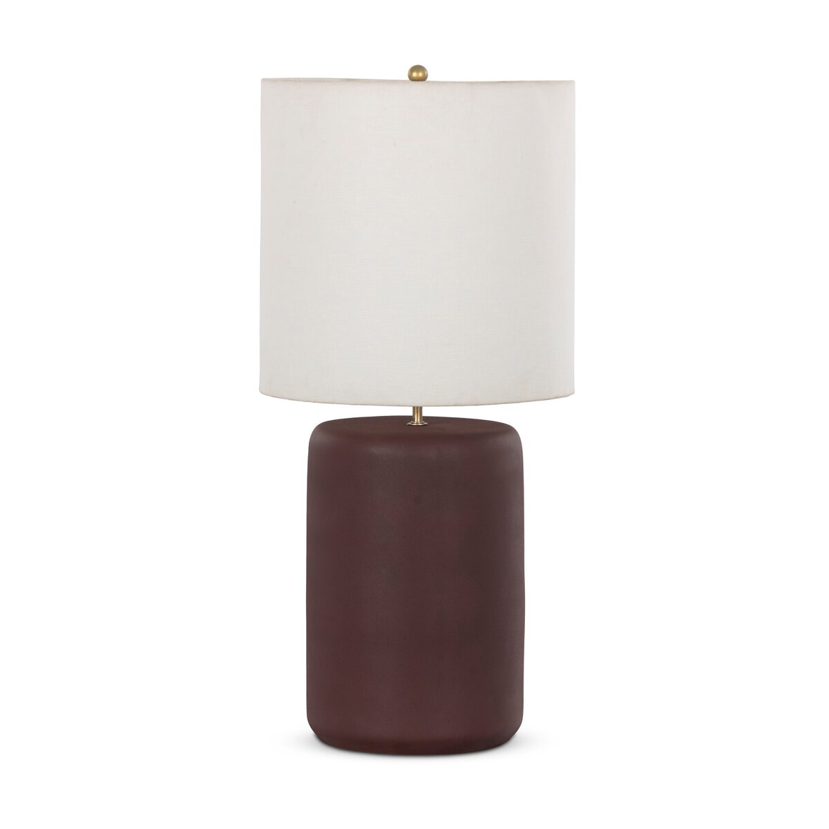 Sadia Table Lamp - Dark Aubergine
