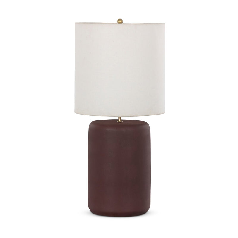 Sadia Table Lamp - Dark Aubergine