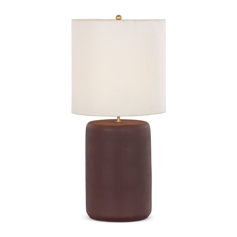 Sadia Table Lamp - Dark Aubergine