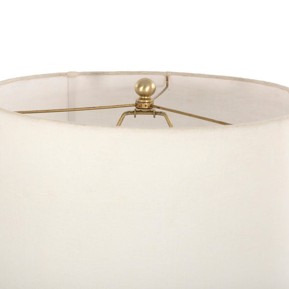 Sadia Table Lamp - Glossy Black Ceramic