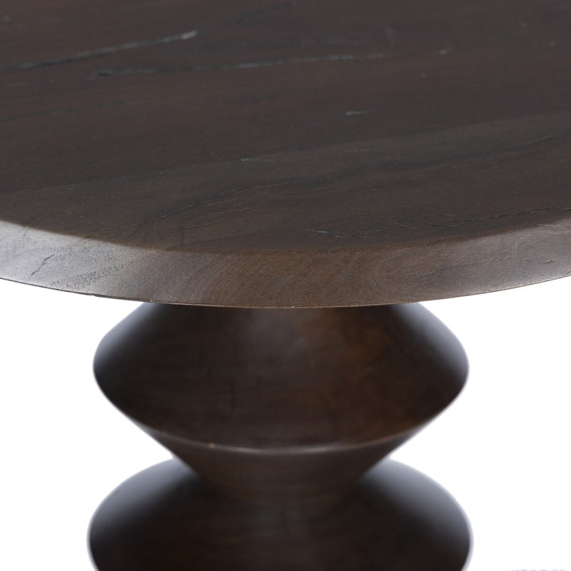 Stacked End Table - Reclaimed Russet