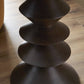Stacked End Table - Reclaimed Russet