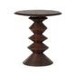 Stacked End Table - Reclaimed Russet