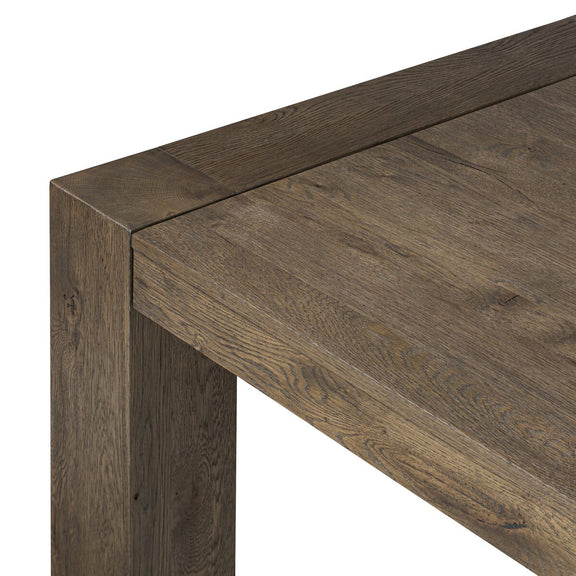 Coralie Extension Dining Table - Brown Oak Veneer