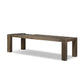 Coralie Extension Dining Table - Brown Oak Veneer