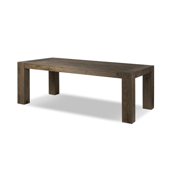 Coralie Extension Dining Table - Brown Oak Veneer