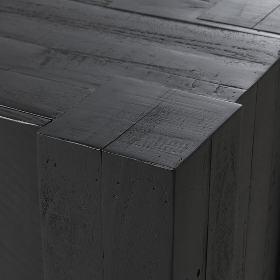 Perot Sideboard - Aged Black Pine