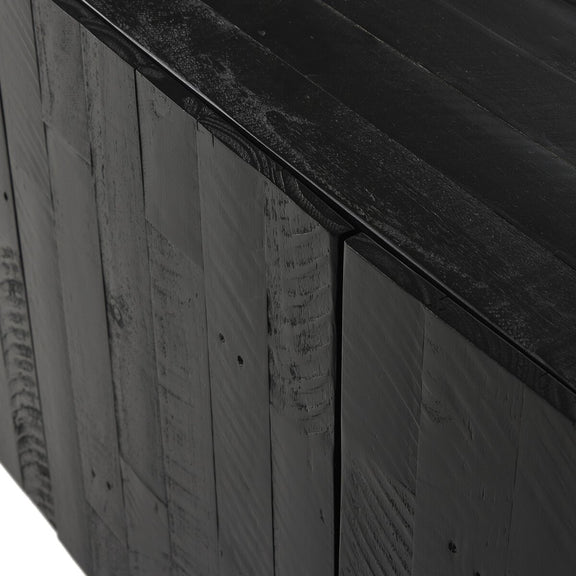 Perot Sideboard - Aged Black Pine