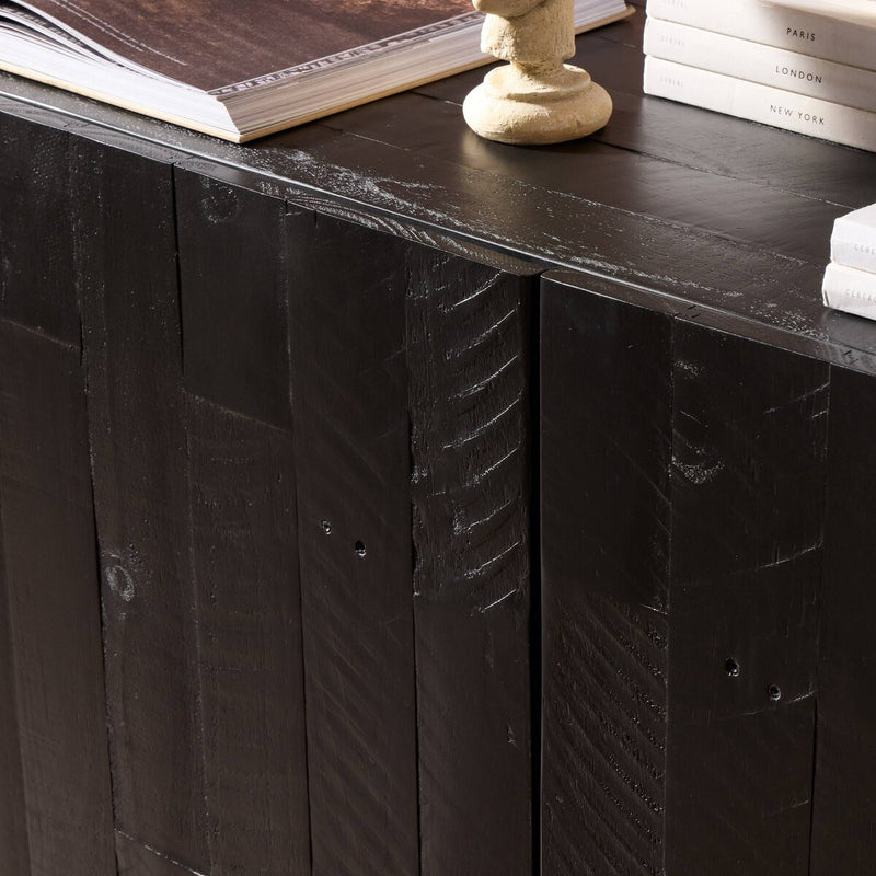 Perot Sideboard - Aged Black Pine