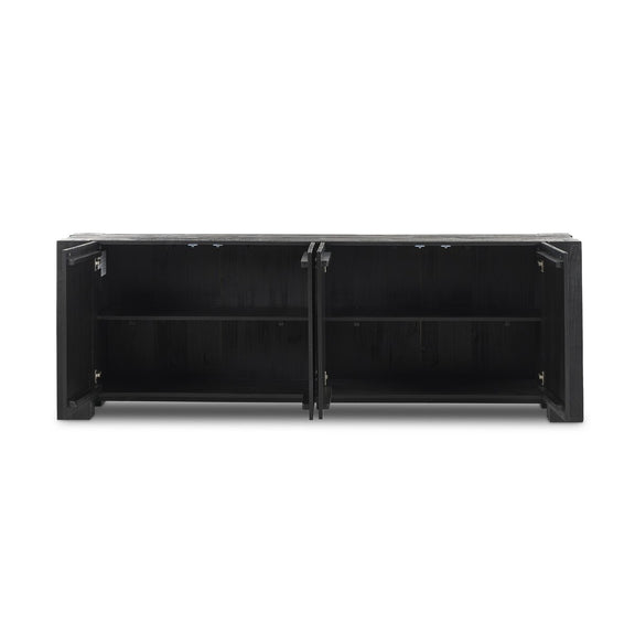 Perot Sideboard - Aged Black Pine