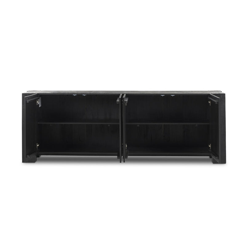 Perot Sideboard - Aged Black Pine