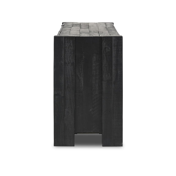 Perot Sideboard - Aged Black Pine
