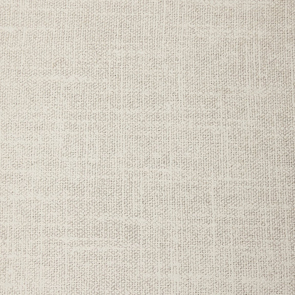 Amelia Oval Nightstand - Ivory Painted Linen