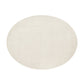 Amelia Oval Nightstand - Ivory Painted Linen