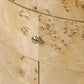 Ashton Nightstand - Natural Poplar Burl