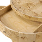 Ashton Nightstand - Natural Poplar Burl