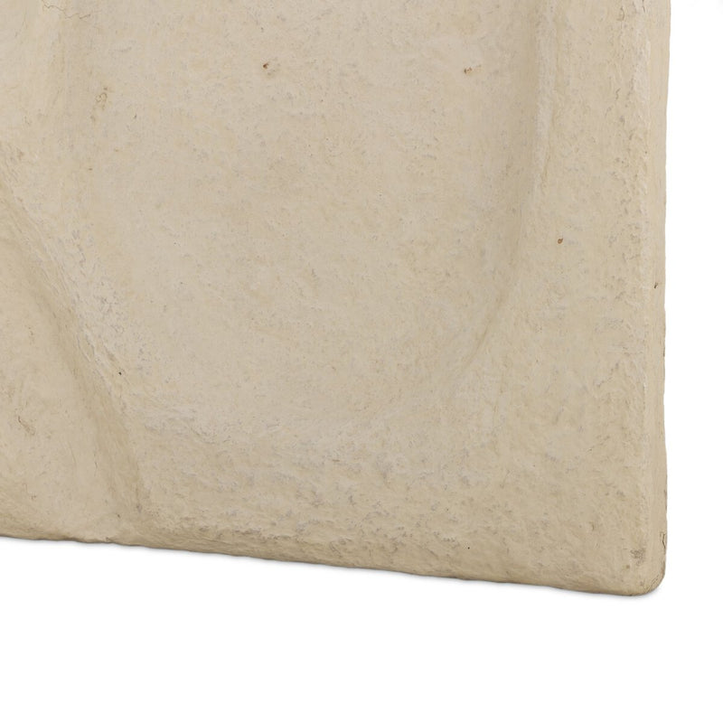 Organic Relief Sculpture - Natural Paper Mache