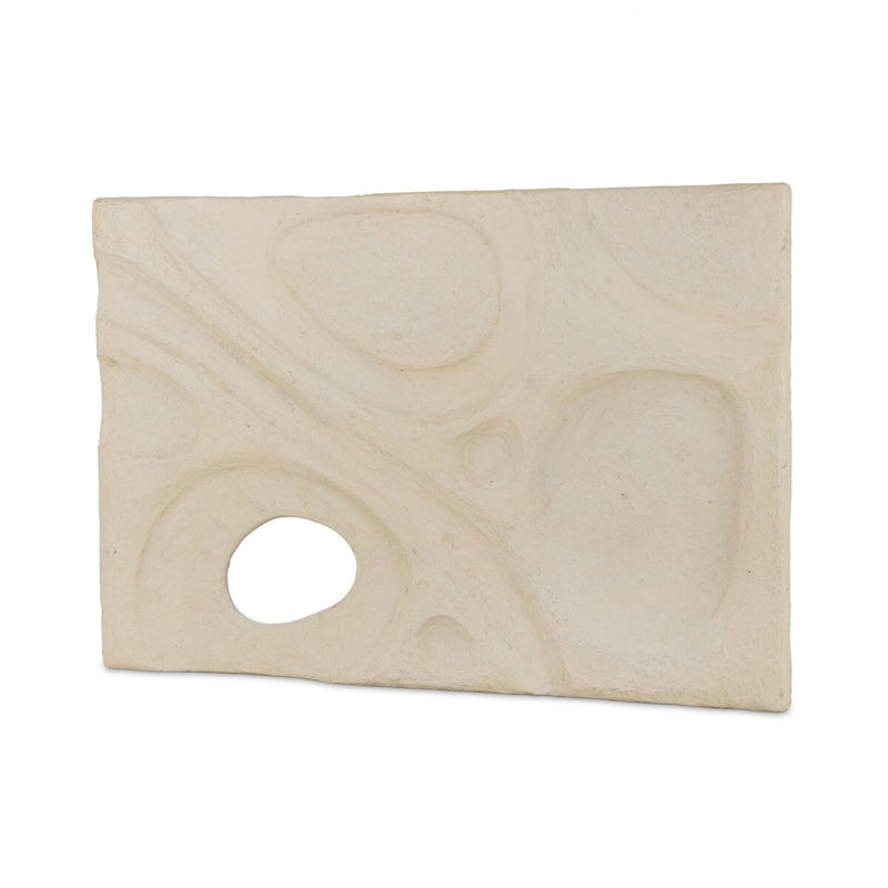 Organic Relief Sculpture - Natural Paper Mache