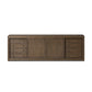 Miko Media Console - Fawn Oak Veneer