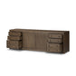 Miko Media Console - Fawn Oak Veneer