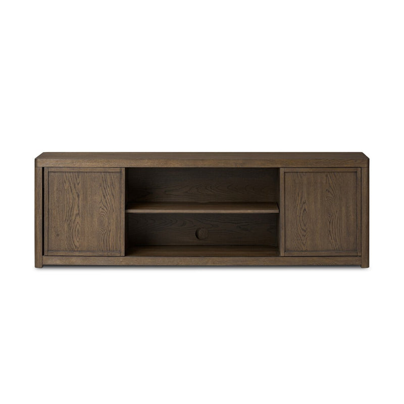 Miko Media Console - Fawn Oak Veneer