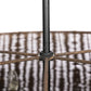 Harwick Chandelier - Jet Black