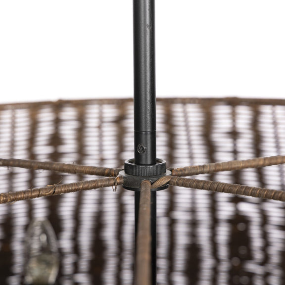 Harwick Chandelier - Jet Black