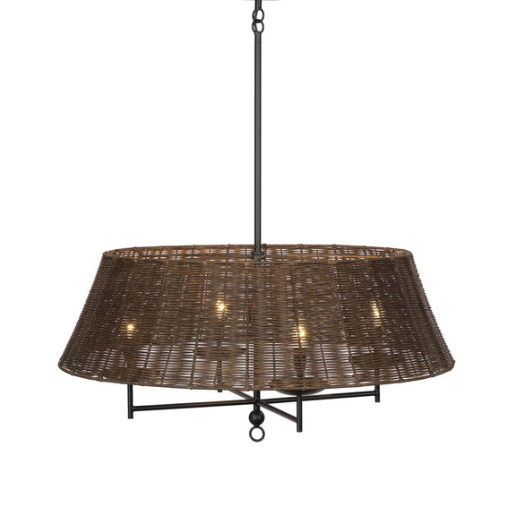 Harwick Chandelier - Jet Black