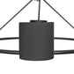 Maurice Chandelier - Antiqued Iron