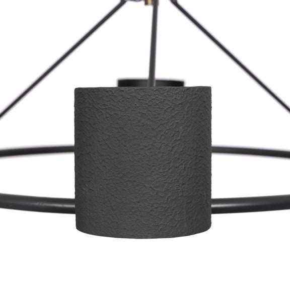Maurice Chandelier - Antiqued Iron