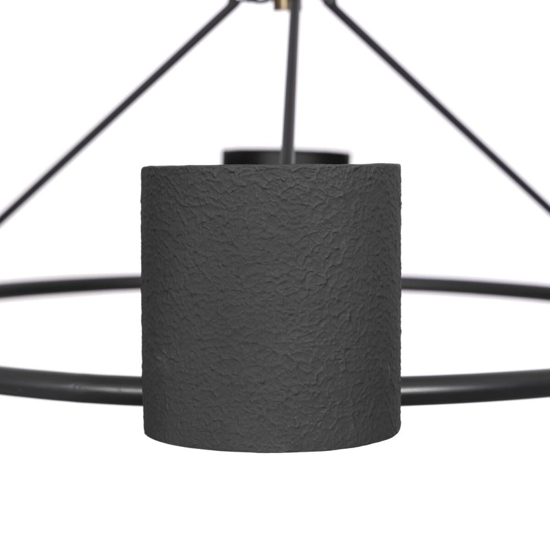 Maurice Chandelier - Antiqued Iron