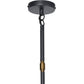 Maurice Chandelier - Antiqued Iron