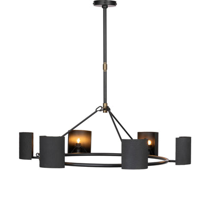 Maurice Chandelier - Antiqued Iron