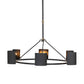 Maurice Chandelier - Antiqued Iron