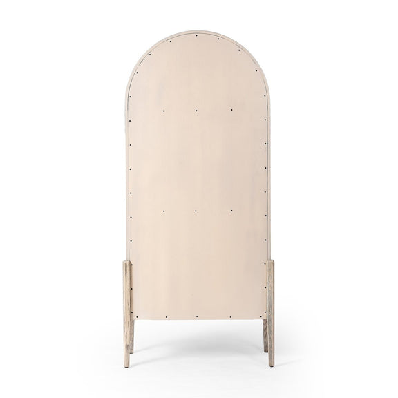 Tolle Bookcase - Rustic White Solid
