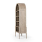 Tolle Bookcase - Rustic White Solid