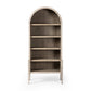 Tolle Bookcase - Rustic White Solid