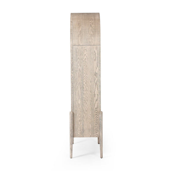 Tolle Bookcase - Rustic White Solid