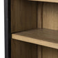 Tolle Bookcase - Drifted Matte Black & Oak Shelves