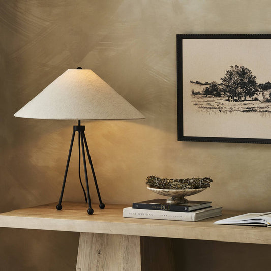 Waldorf Table Lamp - Matte Black