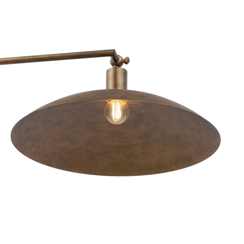 Lance Sconce - Burnished Brass Steel