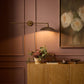 Lance Sconce - Burnished Brass Steel