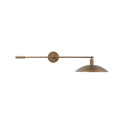 Lance Sconce - Burnished Brass Steel