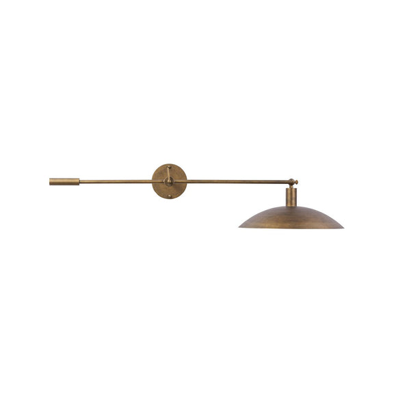 Lance Sconce - Burnished Brass Steel
