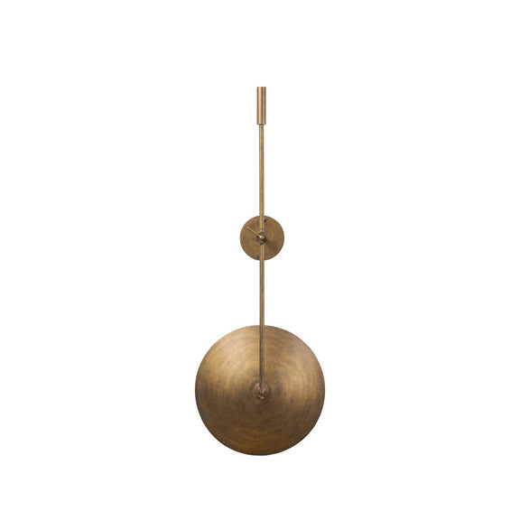 Lance Sconce - Burnished Brass Steel