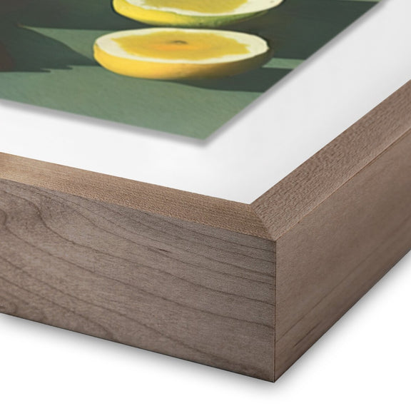 Fruits I by Coup d'Esprit - Rustic Walnut