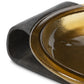 Runa Bowl - Amber Cast Glass