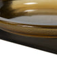 Runa Bowl - Amber Cast Glass